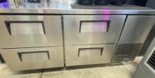 67-inch four drawer refrigerated worked top