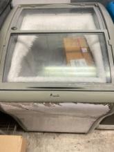 24-inch slide top freezer on casters
