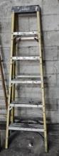 Husky 6' Fiberglass A-frame Ladder