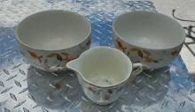 Ceramic Set - bowls and pitcher