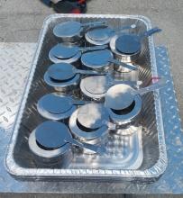 Sterno Cups and aluminum foil trays