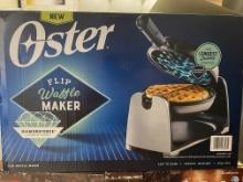 Oster Diamond Force flip waffle maker  - electric