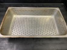 4" Deep perforated full size insert pan