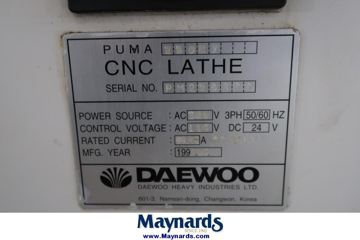 1980 Daewoo Puma 250 CNC Turning Center