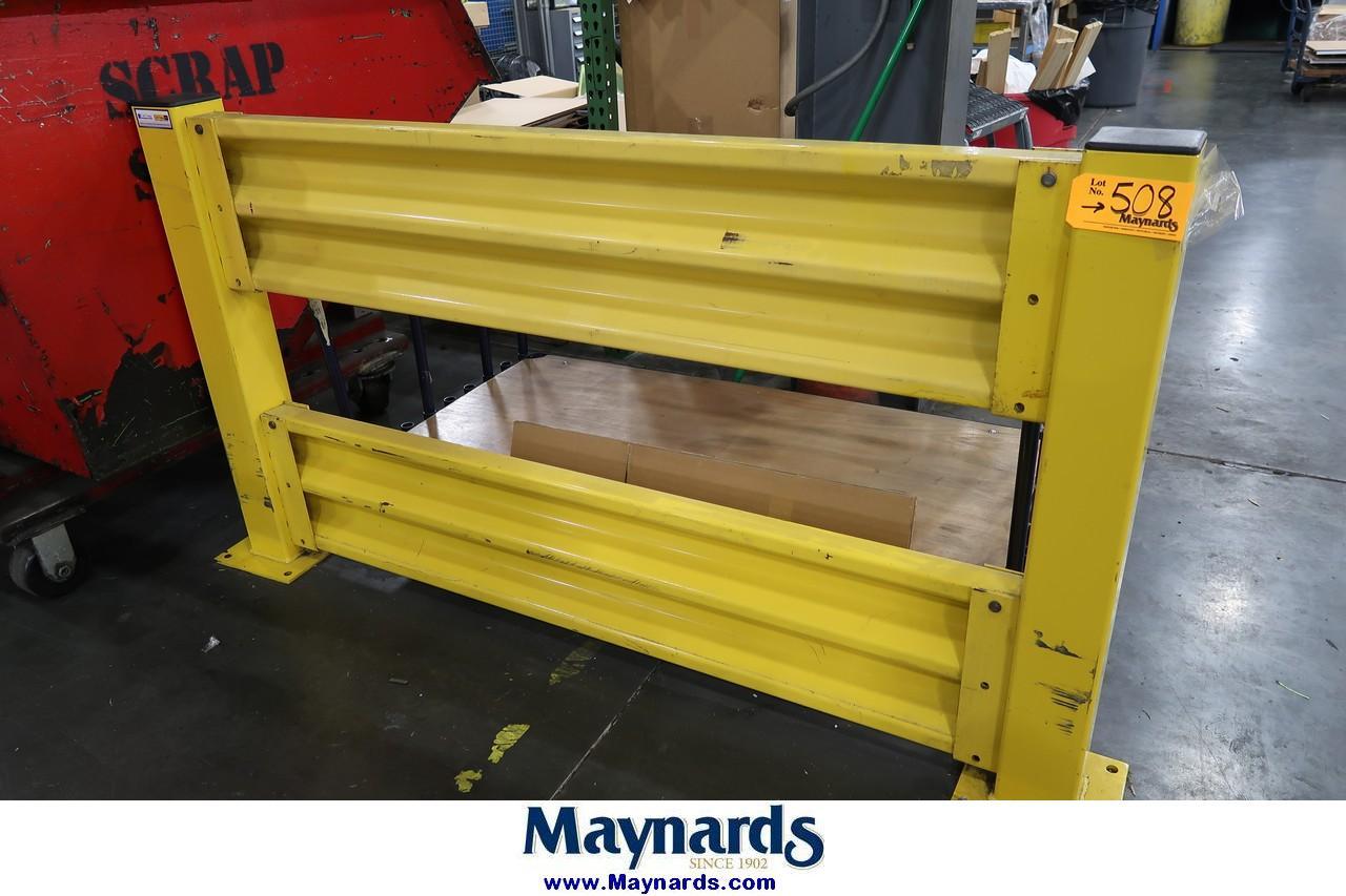 Cubic Designs Yellow Steel Safety Barrier