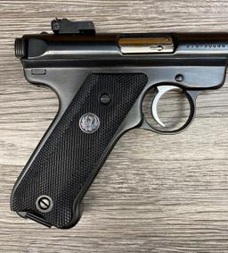 BOXED RUGER MARK II TARGET SEMI-AUTO PISTOL WITH 10" BULL BARREL
