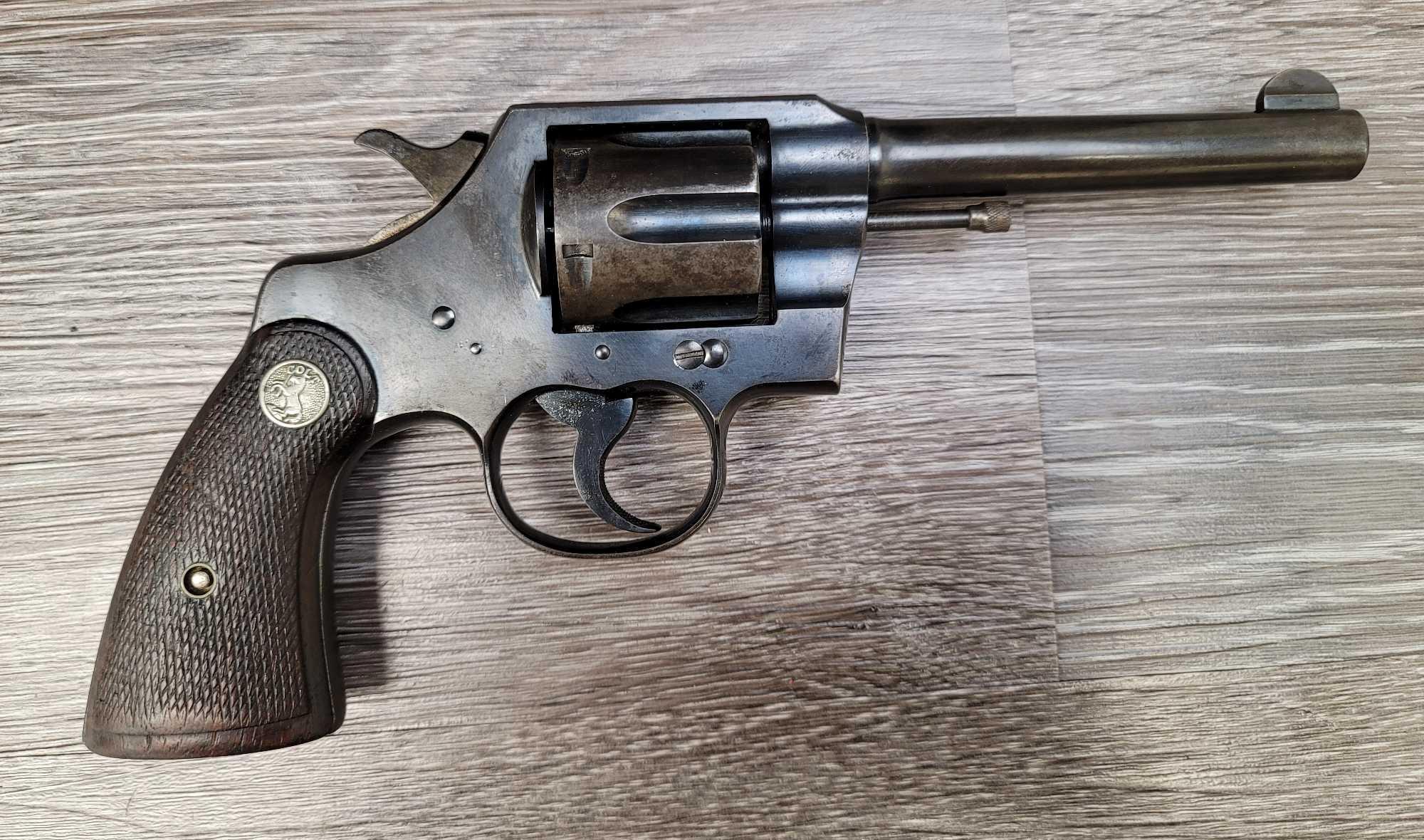 COLT OFFICIAL POLICE .38 SP REVOLVER