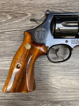 CASED 125th ANNIVERSARY SMITH & WESSON 25-3 .45 REVOLVER w/BOOK and MEDALLION