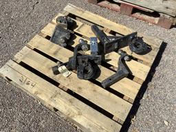PALLET OF TRUCK HITCHES