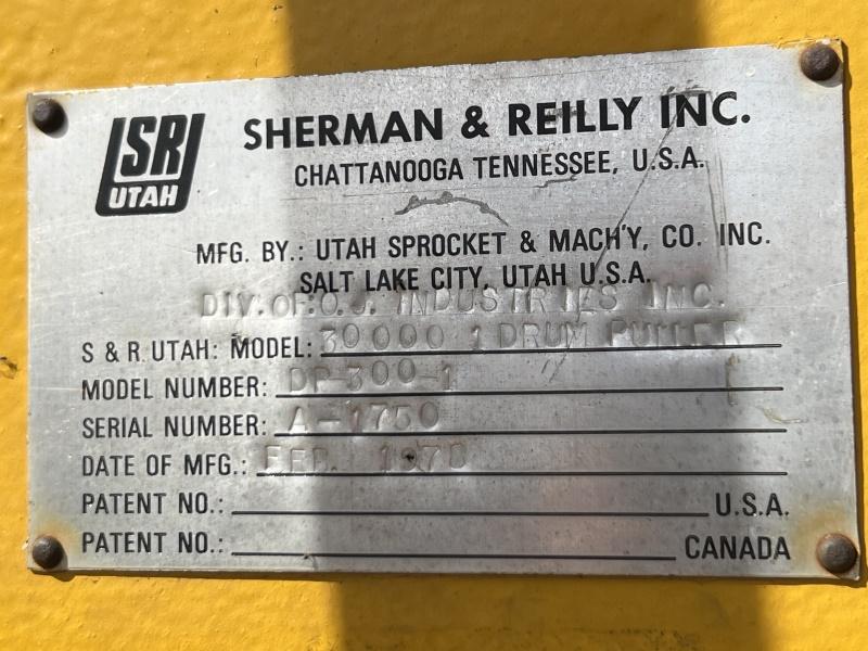 1978 Sherman & Reilly DP-300-1 Line Puller