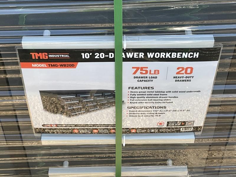 TMG-WB20D 10FT 20 DRAWER WORKBENCH