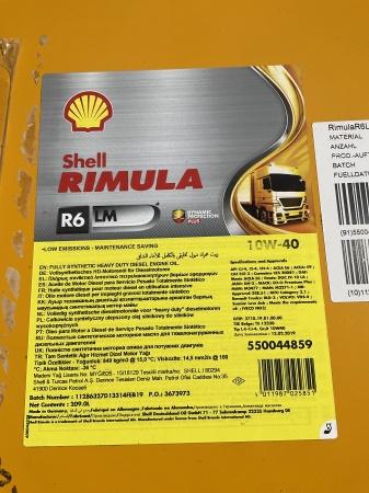 BARREL OF SHELL RIMULA R6 LM 10W-40
