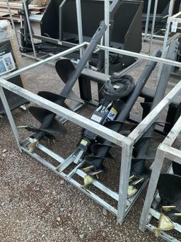 AUGER ATTACHMENT FOR SKID STEER