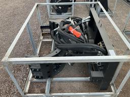 GRAPPLE CLAW ATTACHMENT FOR SKID STEER