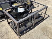 2024 MOWER KING SSECAG-Y AUGER ATTACHMENT FOR SKID STEER