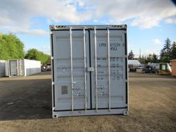 2024 40' HIGH CUBE SHIPPING CONTAINER W/ (2) SIDE DOORS