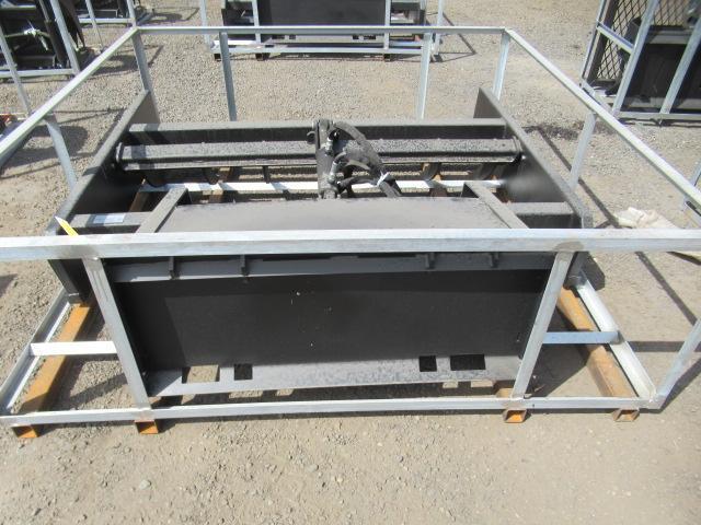 2024 72'' SKID STEER BOX GRADER ATTACHMENT (UNUSED)