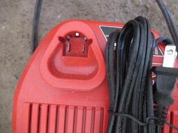 MILWAUKEE M12 CHARGER & (2) MILWAUKEE M/12/M18 CHARGERS