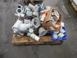 ASSORTED ELECTRICAL INDUSTRIAL RECEPTACLES