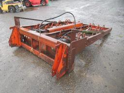 7' X 70'' HYDRAULIC HAY ACCUMULATOR GRAPPLE ATTACHMENT