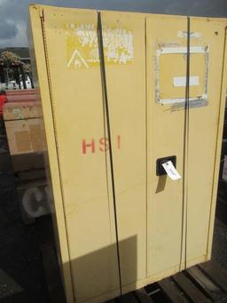 43'' X 18'' X 65'' FLAMMABLE STORAGE CABINET