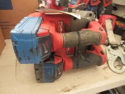 (2) MILWAUKEE M18 FUEL 1'' SDS PLUS ROTARY HAMMERS W/ (2) MILWAUKEE M18 3.0AH BATTERIES, *NO CHARGER