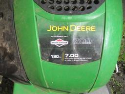JOHN DEERE JS26 SELF-PROPELLED GAS LAWN MOWER, 7HP MOTOR, 22'' CUTTING WIDTH, ''MOMENTUM'' DRIVE