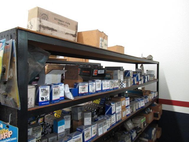 CONTENTS OF SHELF - ASSORTED ROCKERS, LIFTERS, PUSH RODS & STUDS