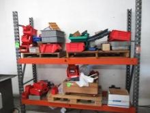 PALLET RACKING - (2) 28'' X 8' UPRIGHTS & (4) 8'2'' CROSSARMS