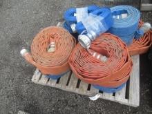 (12) ASSORTED WATER PUMP HOSES