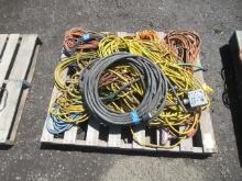 APPROX (14) ASSORTED EXTENSION CORDS