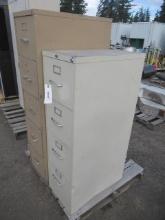 (2) VERTICAL FILE CABINETS