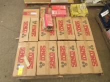 (11) BOXES OF SENCO ROOFING COIL NAILS & ASSORTED FINISH NAILS (UNUSED)