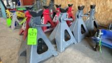 (4) 6 TON JACK STANDS