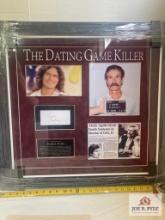 Rodney Alcala "Dating Game Killer" Signed Cut Photo Frame