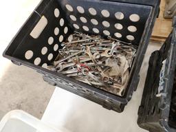 Crate Of Open Ended Wrenches