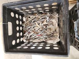 Crate Of Open Ended Wrenches