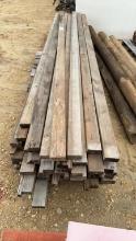 PILE OF USED 2 X 4 LUMBER - 11' LENGTHS