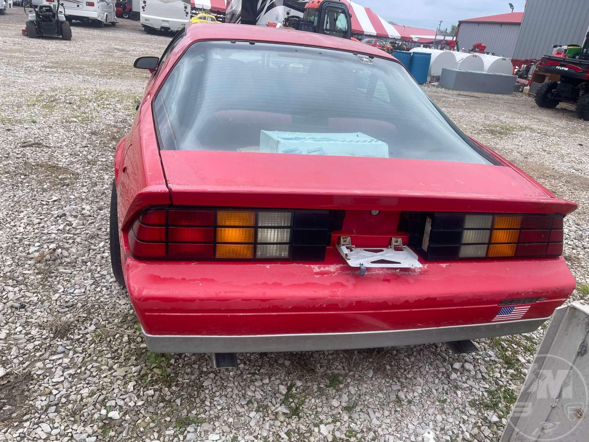 1986 CHEVROLET CAMARO VIN: 1G1FP87H2GL131951