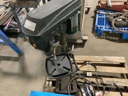 BENCH TOP DRILL PRESS MASTERFORCE, ELECTRIC CHOP SAW PDQ