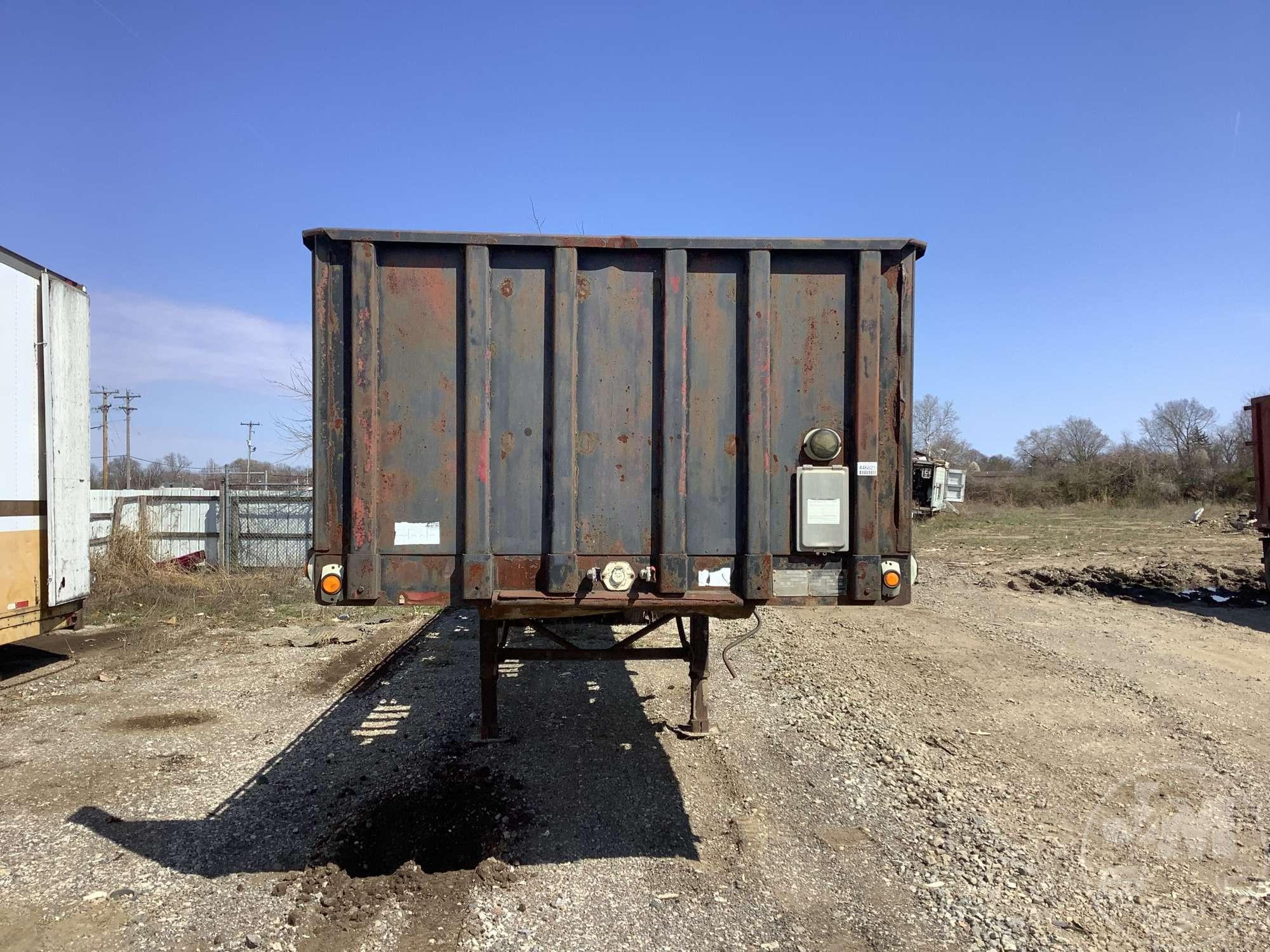 1991 TRAILMOBILE TRAILMOBILE TRAILER 45'X96" STEEL FLATBED VIN: 1PTF71TJ4M9002299