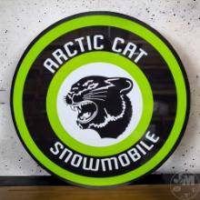 ARCTIC CAT SNOWMOBILE SIGN