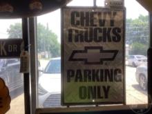 CHEVY TRUCK SIGN 18”......X12”......