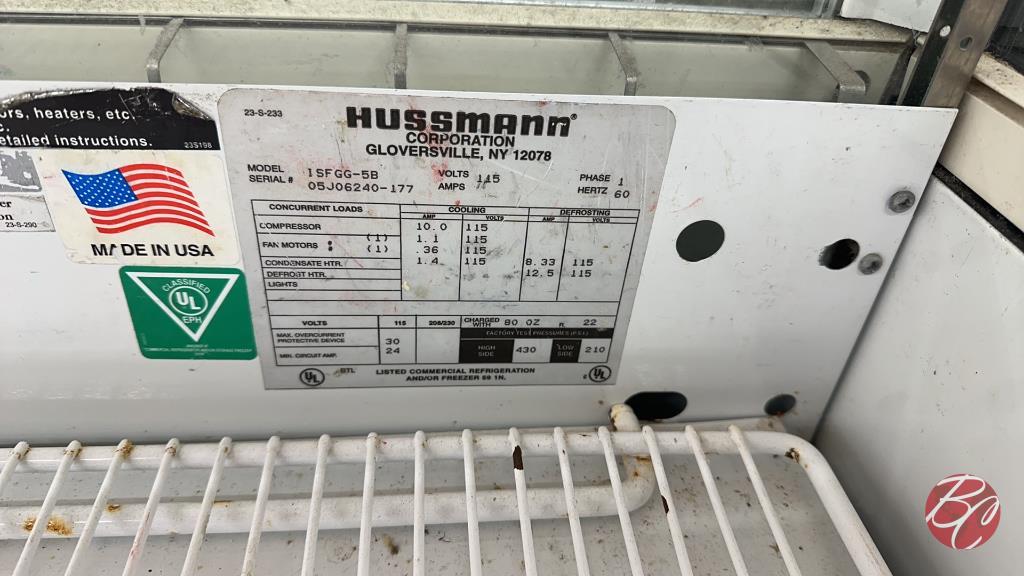 Hussmann 15FGG-5B Self Contained Freezer 5ft