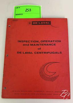 DeLaval Original Operations Manual