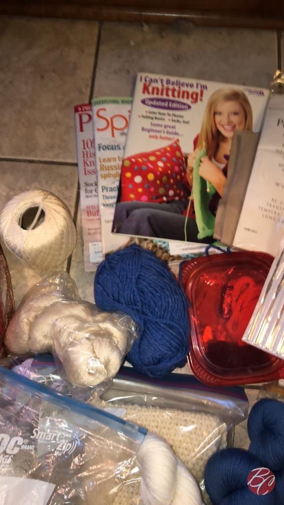 Knitting, Crocheting Supplies