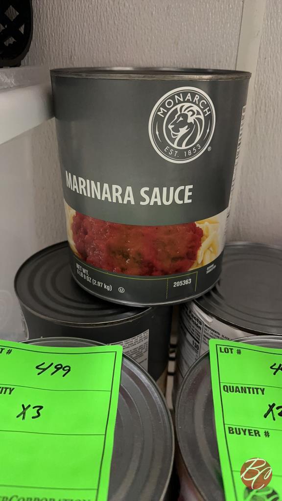 NEW Monarch Marinara Sauce