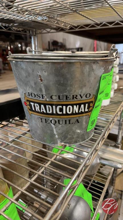 Jose Cuervo Tequila Tin Buckets