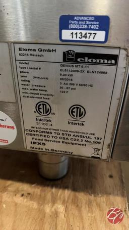 2015 Eloma Genius-MT-6-11 Electric Combi-Oven