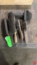 Shop Brushes (5)Wire & (3) Non-Wire